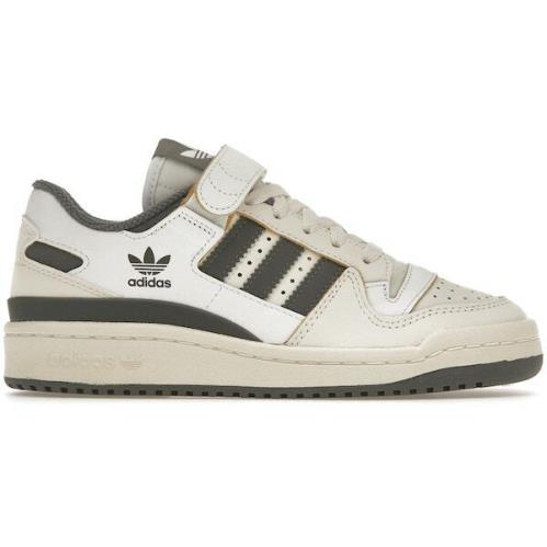 Adidas Forum 84 Low Off White Silver Pebble Women`s Sz 5.5