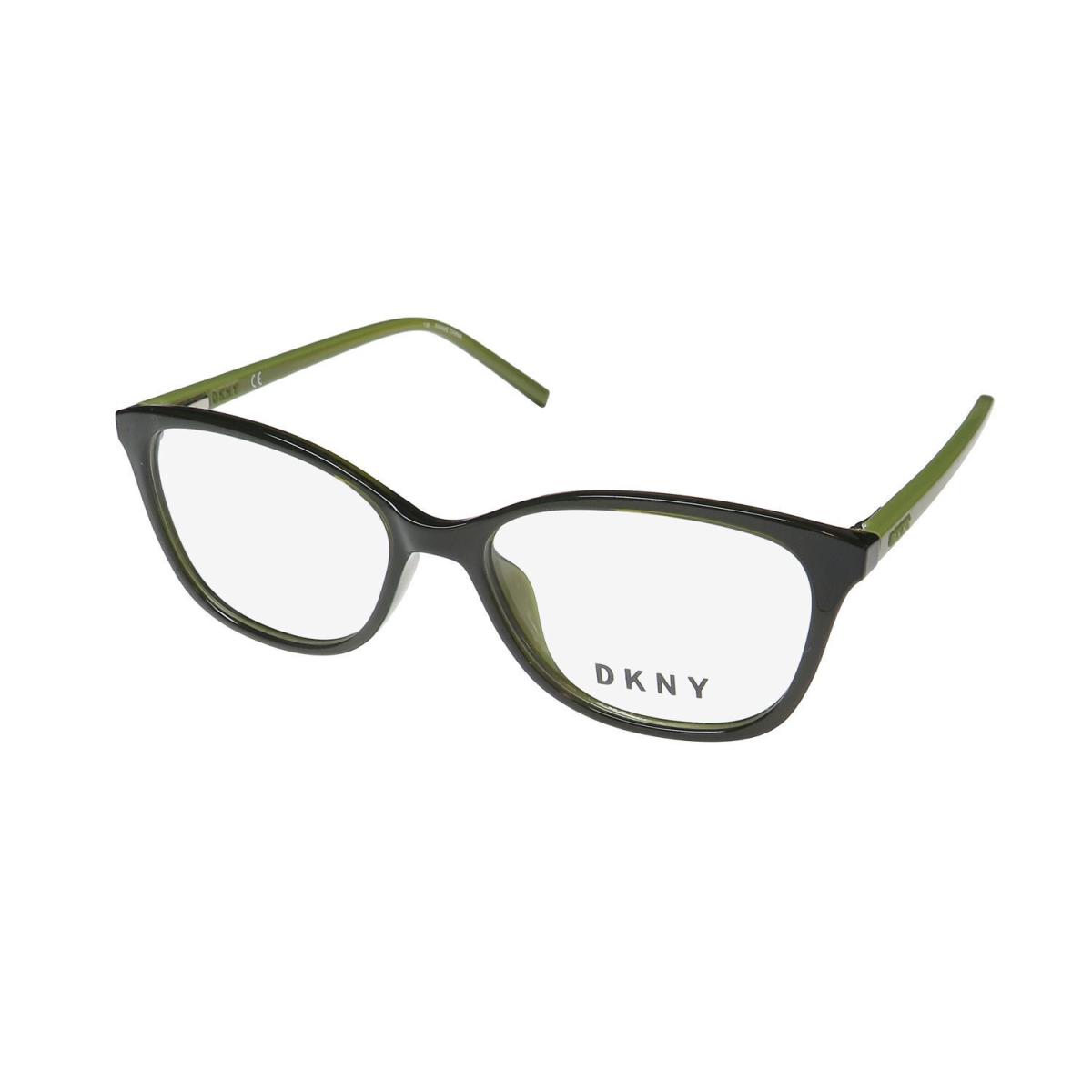 Dkny DK5005 Eyeglasses Full-rim Green 313 Cat Eye 51-15-135 Womens Plastic