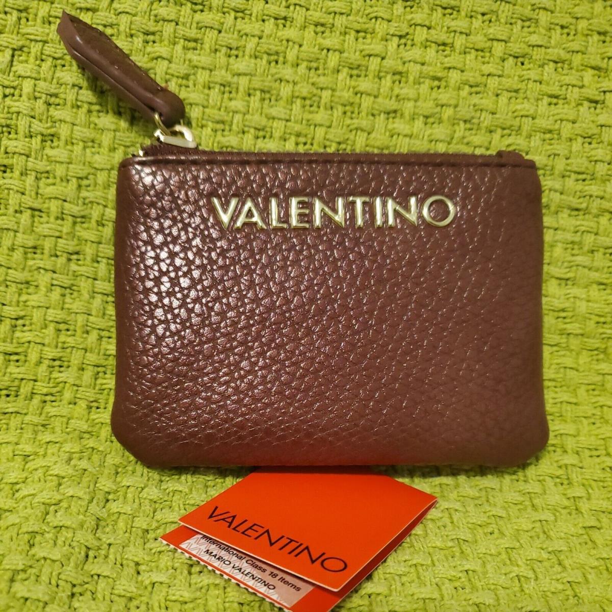 Valentino by Mario Valentino Women`s Wallet Small Card Shoes Red