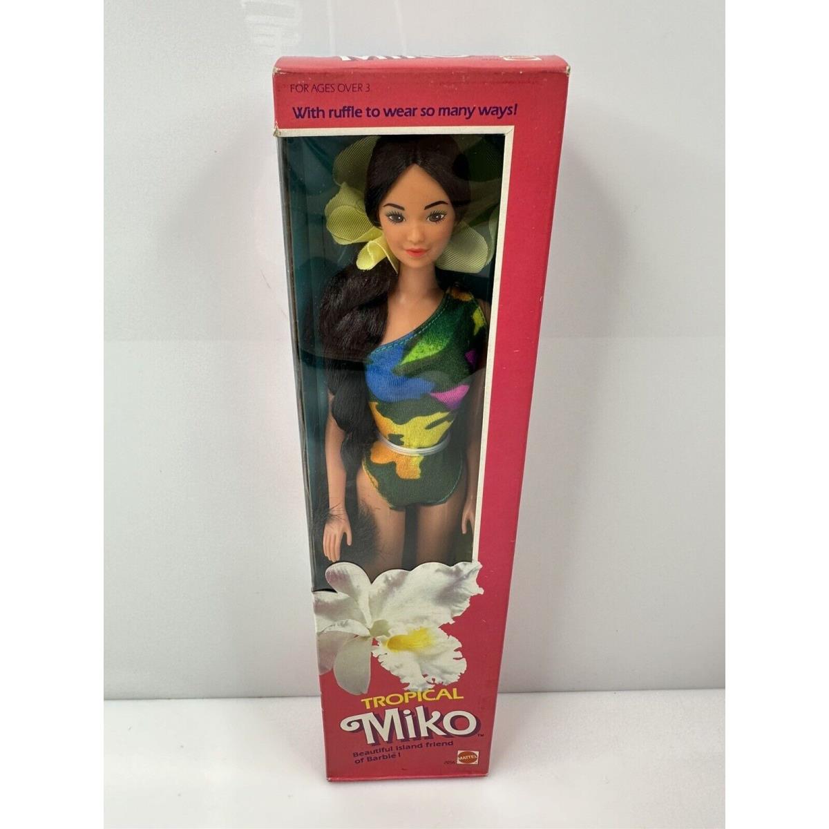 Vintage 1985 Barbie Tropical Miko Doll 2056