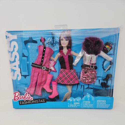 Barbie Fashionistas Sassy Fashion Pack Of 3 Outfits R6817