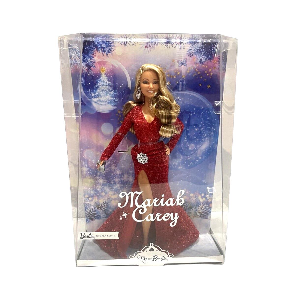 Barbie Signature Mariah Carey Holiday Celebration Collector Doll IN Hand - Red, Doll Hair: Blonde, Doll Eye: Brown