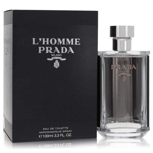 Prada L`homme by Prada Eau De Toilette Spray 3.4 Oz/ 100 ml Men