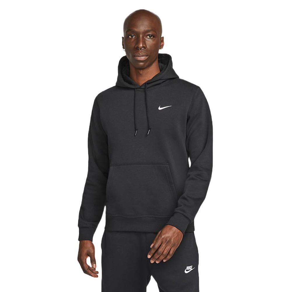 Nike Men`s Jogger Set Club Fleece 2 Piece Jogger Pants Hoodie Athletic Set Black