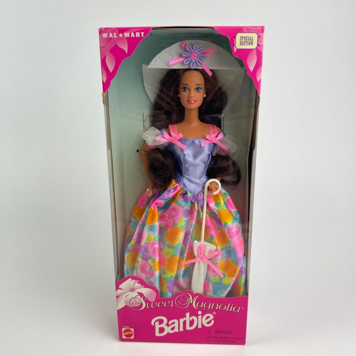 Mattel Walmart Stores Sweet Magnolia Hispanic Barbie Special Edition Brunette