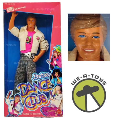 Barbie Dance Club Ken Doll Lookin` Cool 1989 Mattel 3511 Nrfb