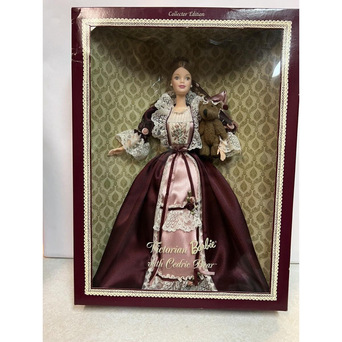 Victorian Barbie with Cedric Bear Collector Edition 1371 25526 1990