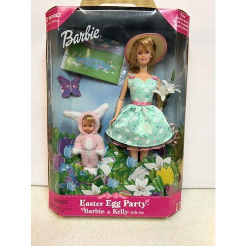 Mattel Target Special Edition Easter Egg Party Barbie and Kelly Gift Set 25790