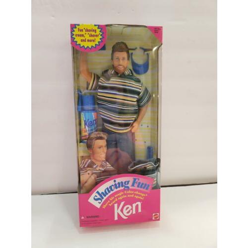 1994 Shaving Fun Ken 12956 Friend of Barbie Shaving Cream Nos Nrfb Mattel Doll