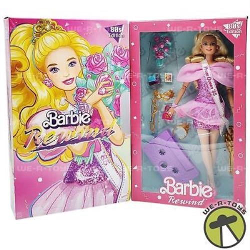 Barbie Rewind 80s Edition Doll and Accessories 2022 Mattel 9719 Nrfb