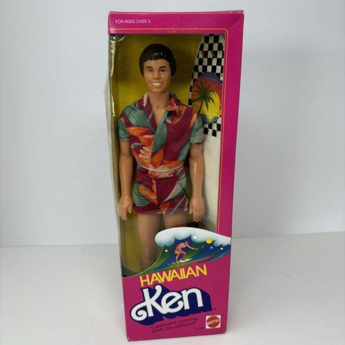 Vintage 1983 Barbie Hawaiian Ken Doll 7495