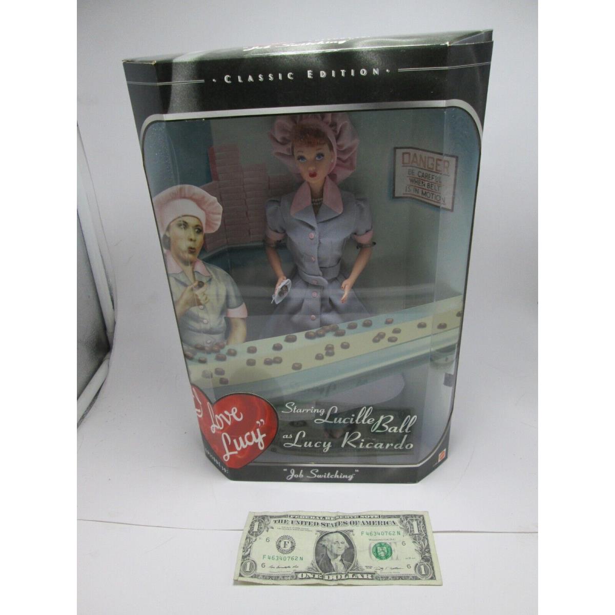 I Love Lucy Barbie Episode 116 Job Switching Doll /very Soft 45x60 Throw Blanket