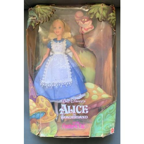 Walt Disney s Alice in Wonderland Doll Cheshire Cat Mattel 1999 Vintage