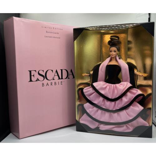 1996 Mattel Escada Barbie Doll 15948 Limited Edition in The Box Collectible