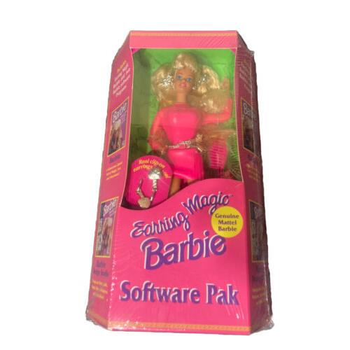 Vintage Barbie Radioshack Earring Magic Software Pak