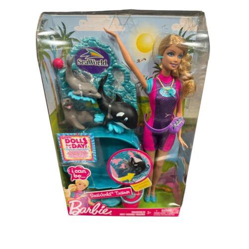 Barbie Seaworld Trainer Limited Edition 2009 - T4801 - - Rare Retired