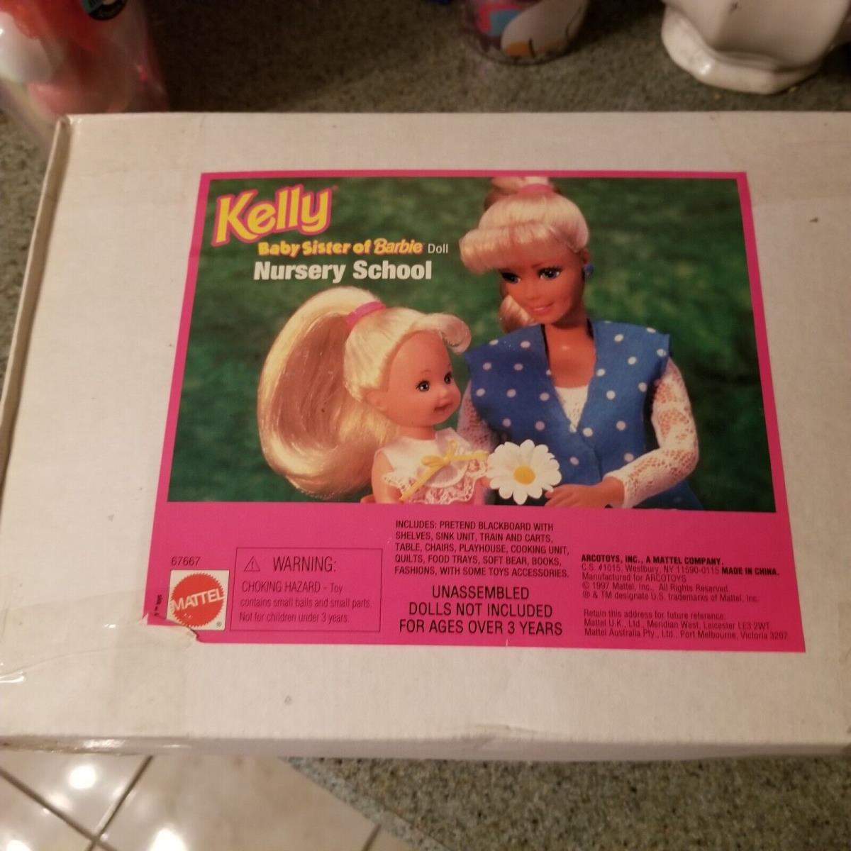 1997 Barbie Kelly Baby Sister - Nursery School Mattel - New/sealed