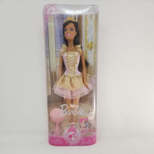 Barbie Princess The Pauper Anneliese Brunette Ballerina Doll