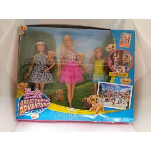 2014 Barbie and Her Sisters In The Great Puppy Adventure Set CLV04