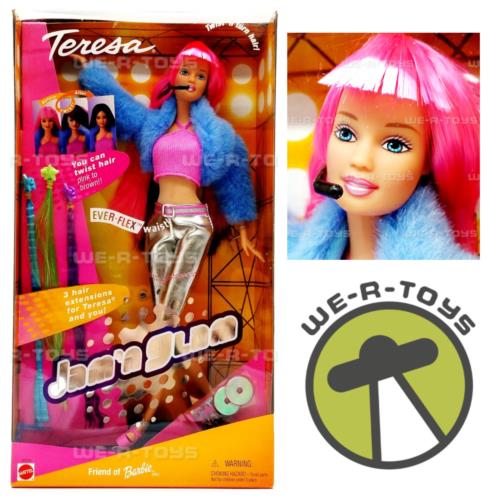 Jam `n Glam Teresa Barbie Doll with Hair Extensions and Ever-flex Waist 2001