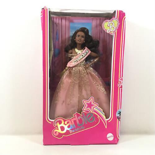 Mattel Barbie The Movie President Fashion Collectible Doll Shimmery Dress