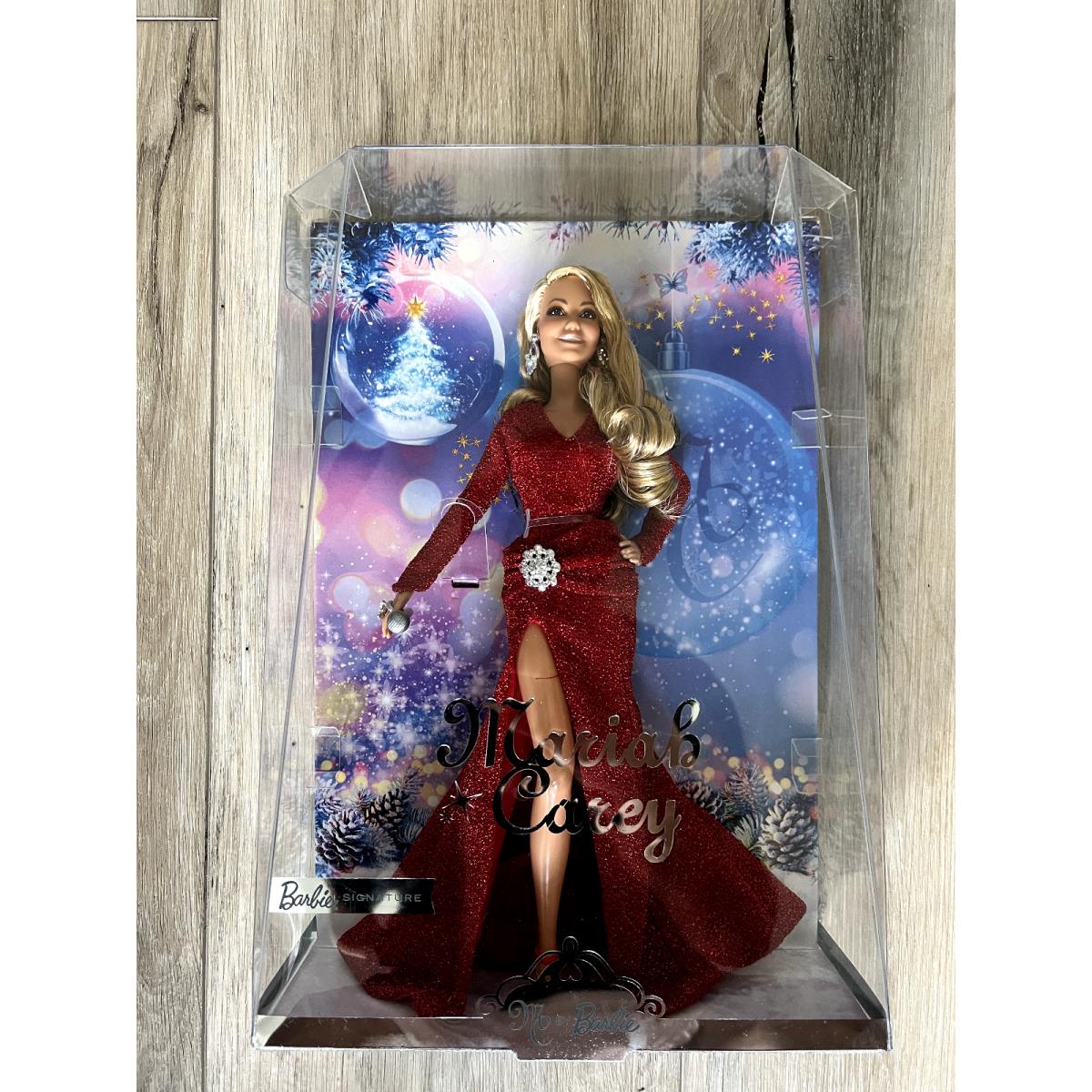 2023 Barbie Signature Mariah Carey Holiday Doll Christmas Red Dress - IN Hand