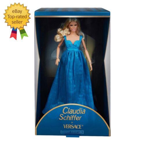 Barbie Signature: Claudia Schiffer Barbie Doll in Versace IN Hand