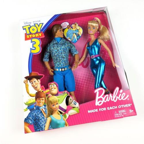 Barbie Ken Pixar Disney Toy Story 3 Dolls Made For Each Other Mattel R4242MINT