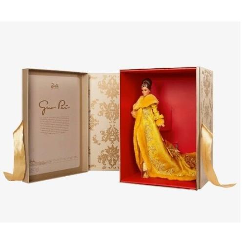 Guo Pei Barbie Doll Wearing Golden-yellow Gown - Barbie Signature