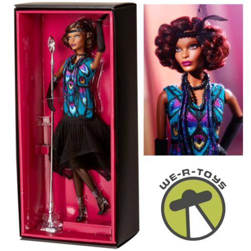 Claudette Gordon Barbie Doll Harlem Theatre Gold Label 2015 Mattel CHX11 Nreb