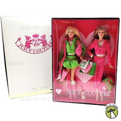 Juicy Couture Barbie Doll Set Gold Label 2004 Mattel G8079
