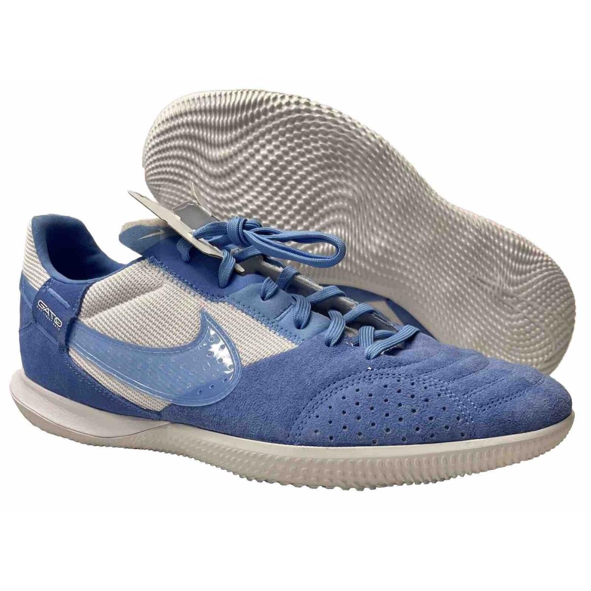 Nike Streetgato Soccer Shoes DC8466-400 University Blue Men s 12.5 No Lid