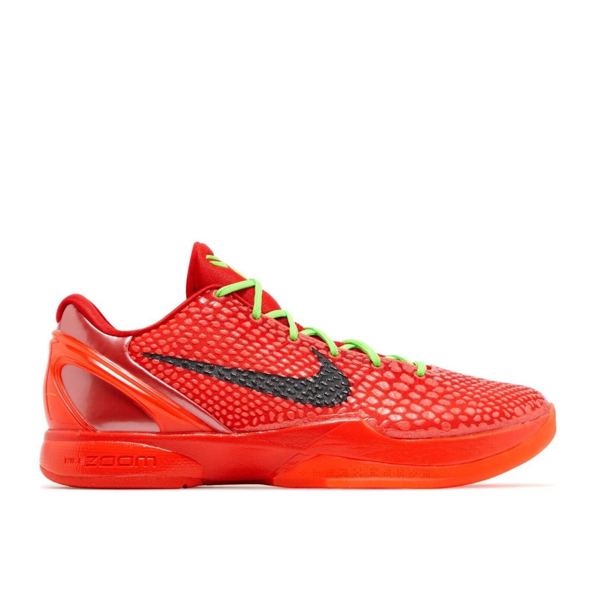 2023 Nike Zoom Kobe 6 Protro `reverse Grinch` - Size 8 - FV4921 600 - DS