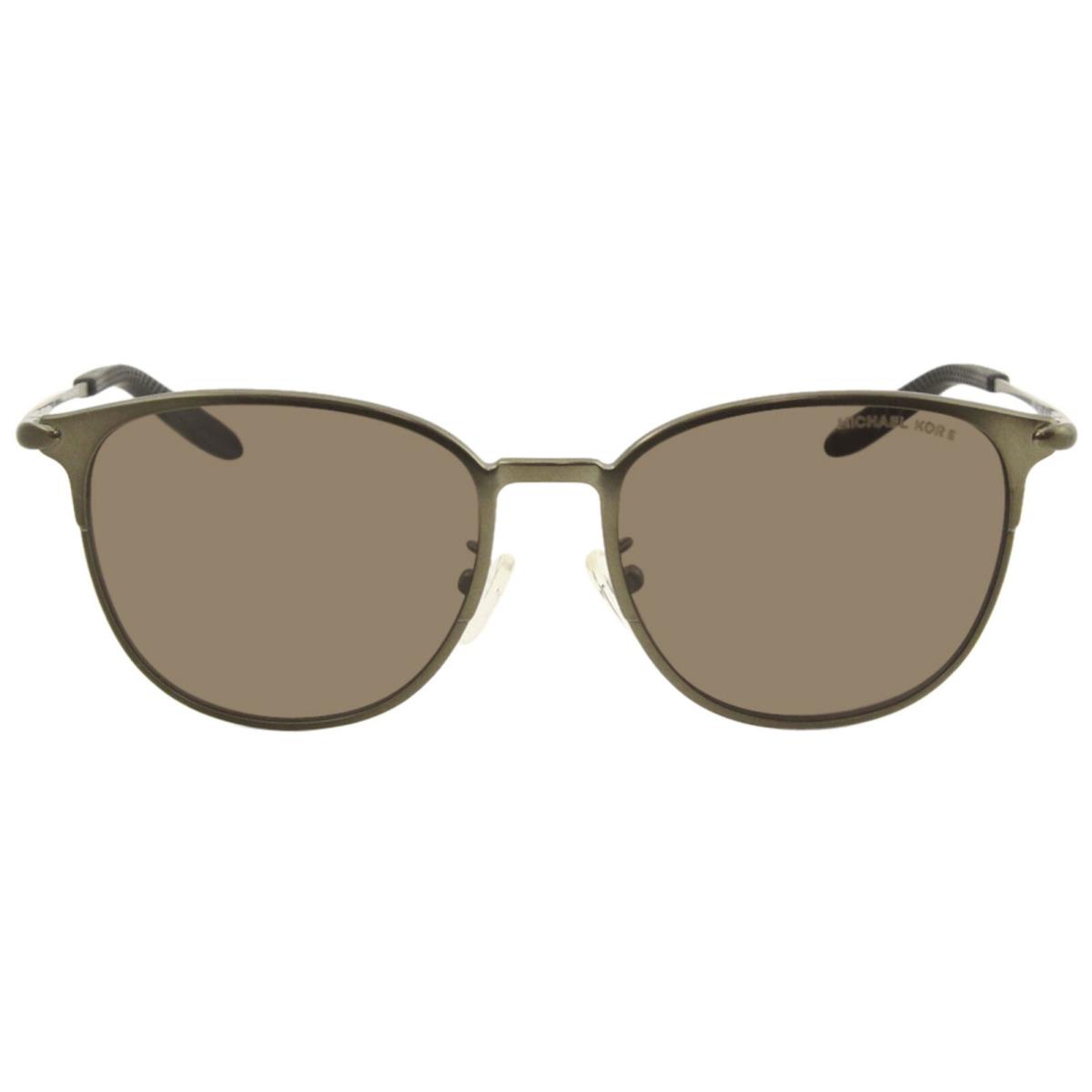 Michael Kors Men`s Caden MK1059 MK/1059 187973 Matte Husk Round Sunglasses 54mm