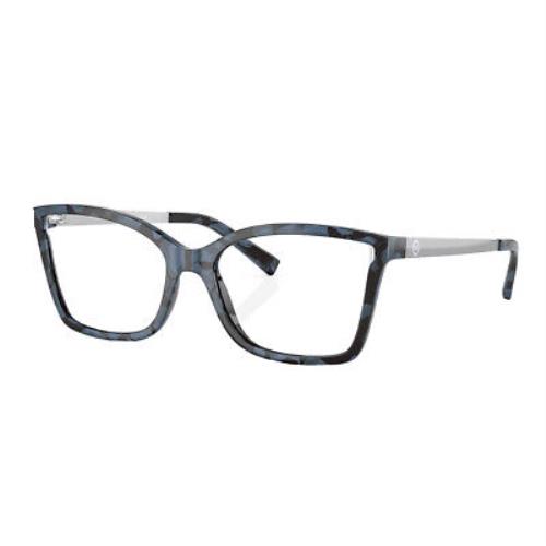 Michael Kors MK 4058 3333 Blue Tortoise Plastic Metal Cat-eye Eyeglasses 54mm