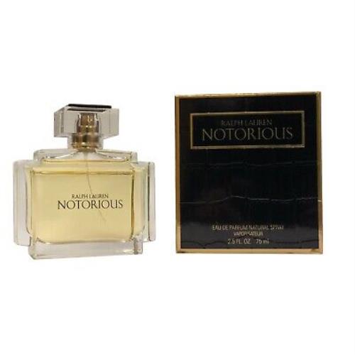 Ralph Lauren Notorious Eau De Parfum 2.5 oz / 75 ml For Women