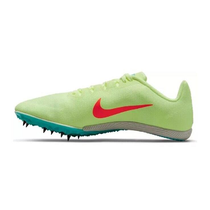 Nike Zoom Rival M 9- Track Shoes-barely Volt/hyper Orange- Size 11 - Barely Volt/Hyper Orange