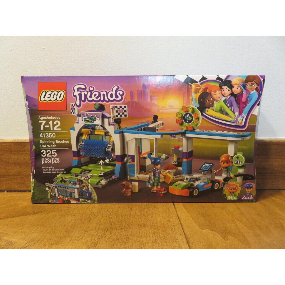 Lego Friends 41350 Spinning Brushes Car Wash Retired