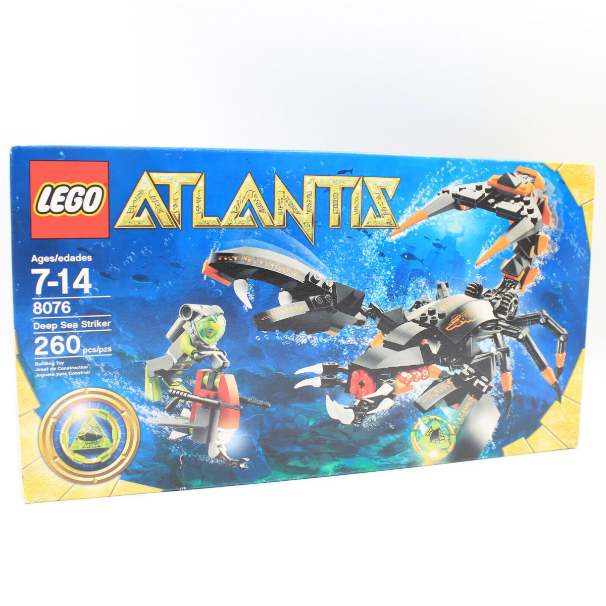 Lego Atlantis Deep Sea Striker 8076