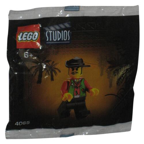 Lego Studios 2001 Jurassic Park Iii Actor Building Toy Mini Figure Bagged Set