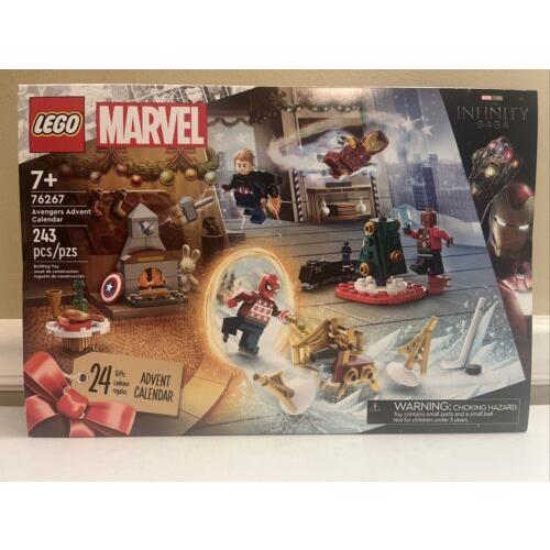 Lego: Marvel Avengers 2023 Advent Calendar Holiday Countdown 76267