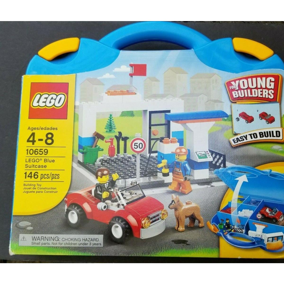 Lego Young Builders Set 10659 Gas Station Car