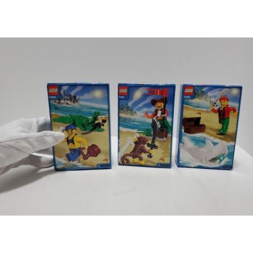 Lego Pirate Animal Minifigure Sets. 7080 7081 7082 Accessories