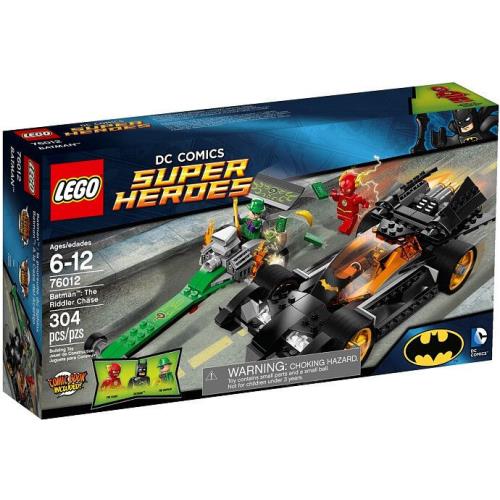 Lego Batman Super Heroes The Riddler Chase 76012 Set 2014 Minifigs In Hand