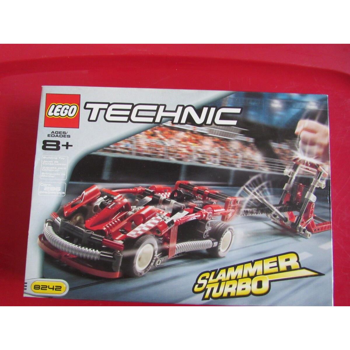 Lego 8242 Technic Slammer Turbo 236 Pcs Retired 2001