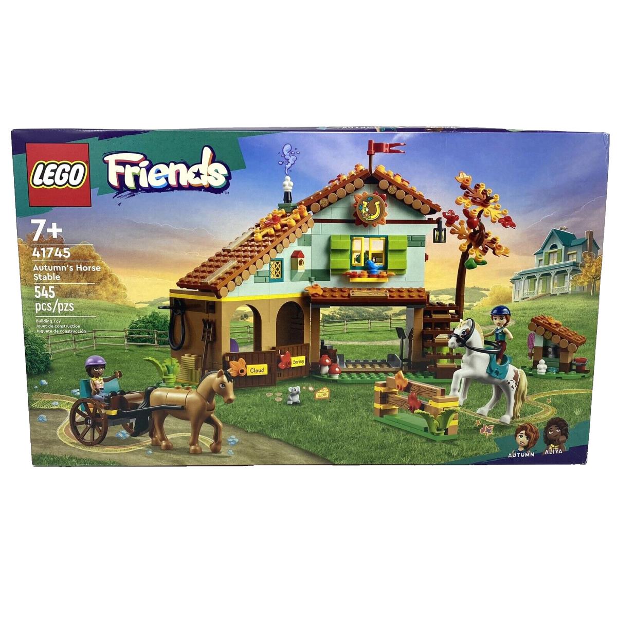 Lego Friends Autumn s Horse Stable 41745 Building Toy Set 545 Pcs Ages 7+