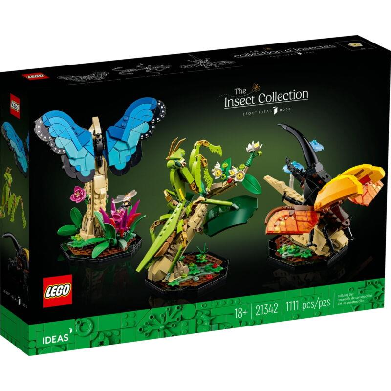 Lego Ideas The Insect Collection 21342 Building Toy Set Gift For Nature Lovers
