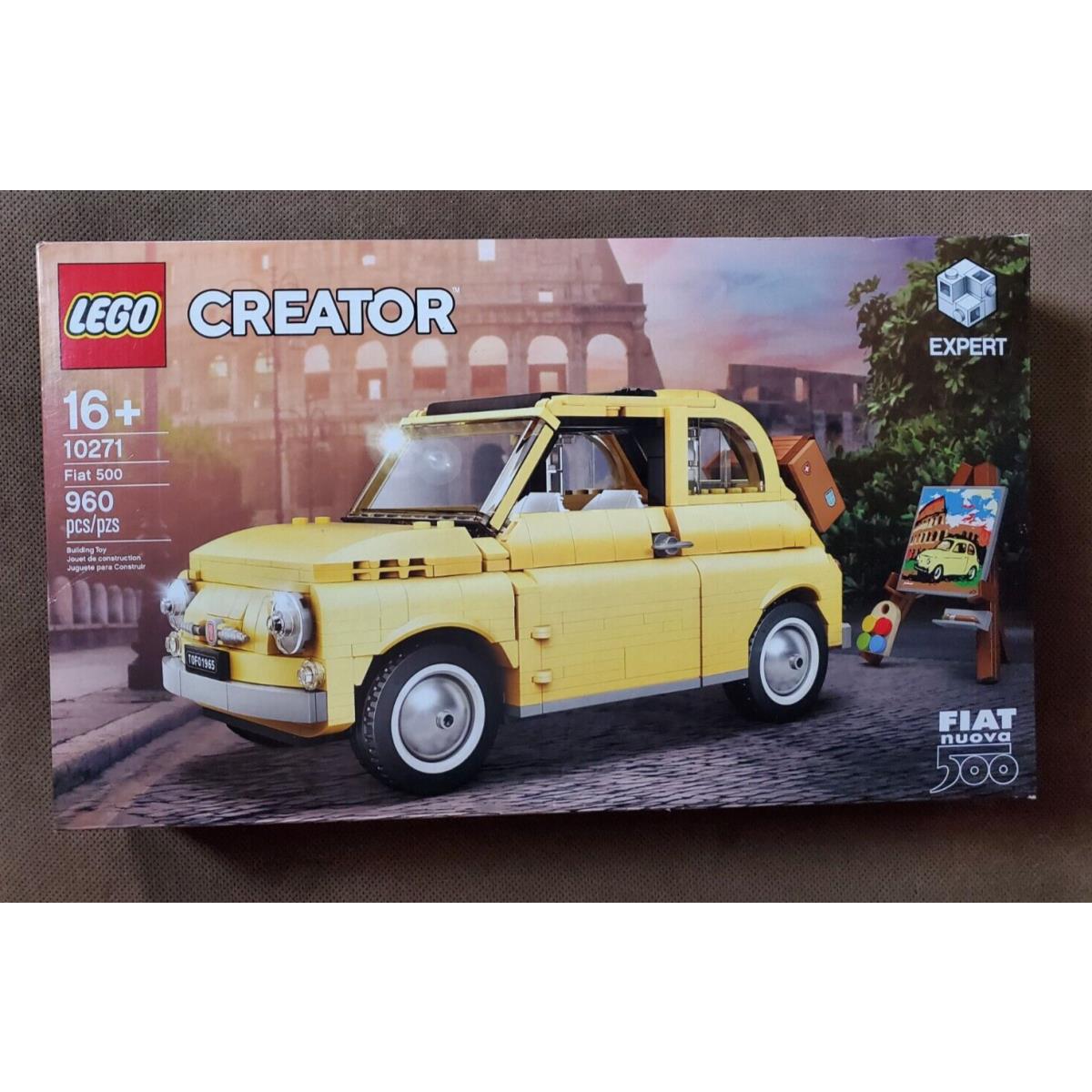 Lego Creator Expert 10271 Fiat 500 Building Set Retired