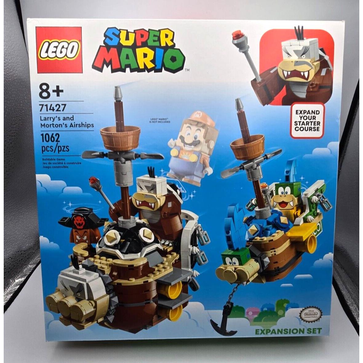 Lego Super Mario 71427 Larry`s and Morton`s Airships Set - 1062 Pcs Nintendo