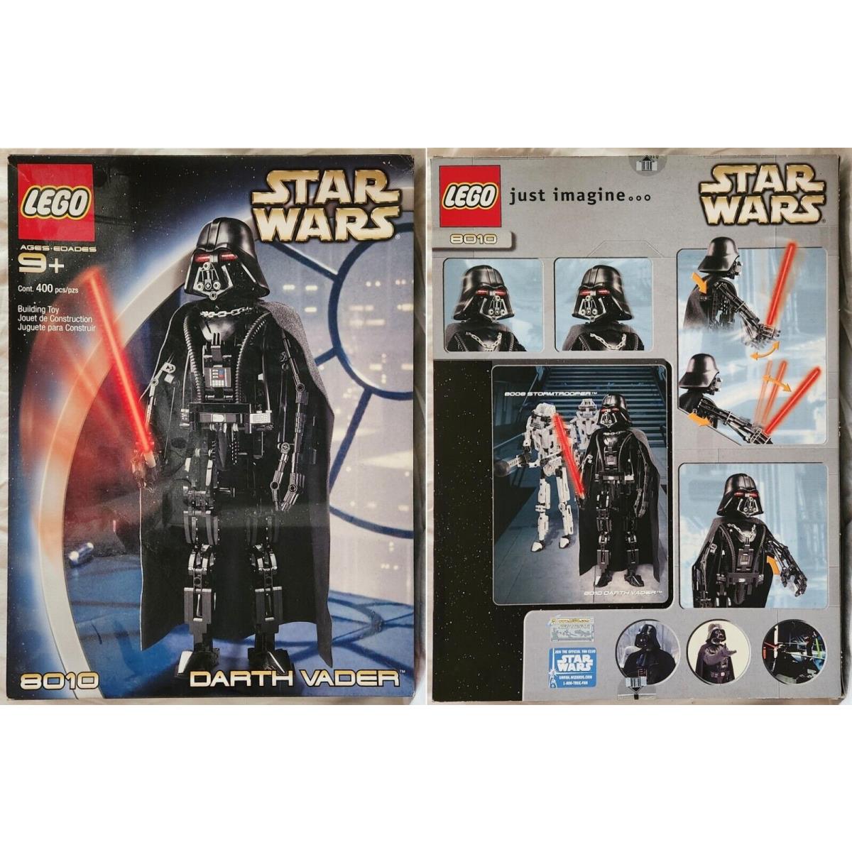 Lego 8010 Star Wars Darth Vader - IN Factory Box